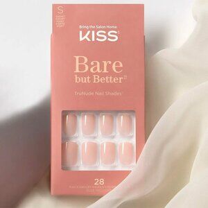 Kiss Bare but Better Premium Short Length Nails - Nudies